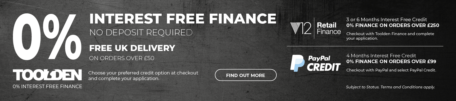 0% finance available