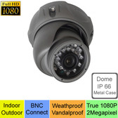 True Full HD-TVI 1080P 2.1MegaPixel Analog Vandal Dome Day Night Camera