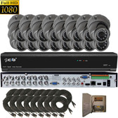 True Full HD-TVI/AHD/IP/960H Hybrid 16CH 1080P DVR Security System