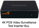 Clover POS IntekBox Text Inserter HD 4K Network IP Camera Solution