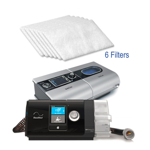 This filter is designed for the AirSense 10 and S9 Series CPAP Machines. The filter is designed to reduce allergens for patients with allergies as well as to improve the quality of the filtered air. The filter features dual side technology with one side that blocks fine particles from entering while the other side keeps out larger foreign particles. Includes one filter.
