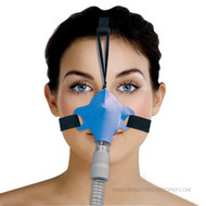 SleepWeaver Advance Nasal Mask and Headgear - Blue, Camo, Leopard, Pink, Tan (100274)

The SleepWeaver Advance Nasal Mask and Headgear features a soft cloth cushion design that creates a balloon seal so that patients receive excellent results from therapy and are comfortable while the device is in use. The SleepWeaver Advance Nasal Mask and Headgear comes in one-size-fits-most sizing order to accommodate the therapy needs of patients of all sizes. The SleepWeaver Advance Nasal Mask and Headgear focuses on creating a better fit and seal thanks to the uniquely contoured shape. For CPAP therapy patients that need excellent performance during therapy, the SleepWeaver Advance Nasal Mask and Headgear can deliver.