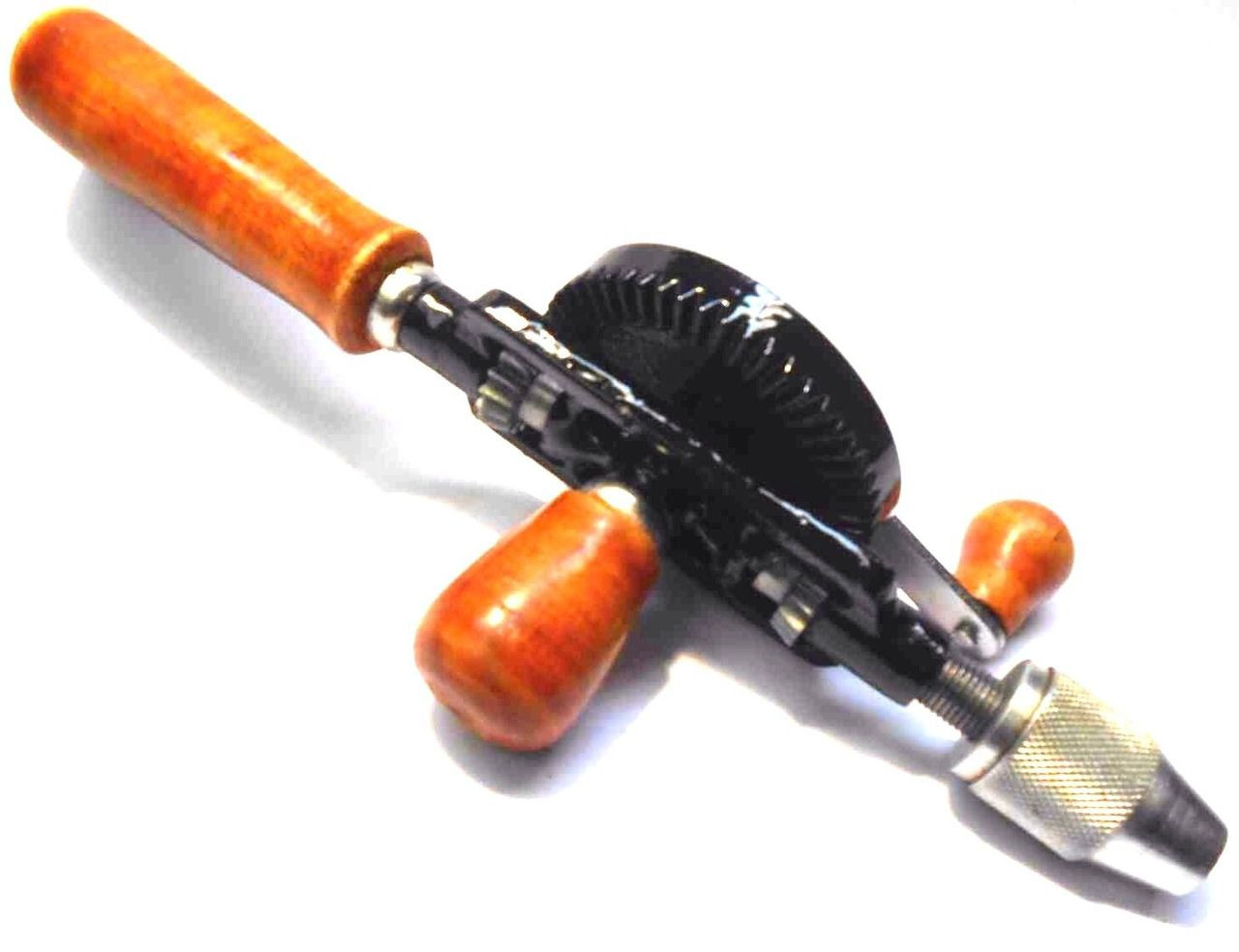 NEW 8mm Hand Drill Woodworking, Hobby, Carpentry Etc Toolzone WW114