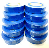 Blue Insulating  / Insulation /  Electrical Tape 19mm  x 20m  Pack of 10 AD003