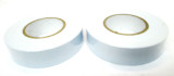 White Insulating  / Insulation / Electrical Tape 19mm (w) x 20m  Pack of 2 AD003