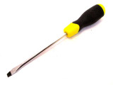 STANLEY 1-64-921 Flat Slotted Cushioned Grip Screwdriver 8 mm x 150mm 5/16" x 6"