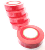 Red  Insulating / Insulation / Electrical Tape 19mm x 20m  Pack of 5 AD003