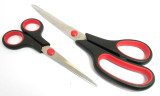 2pc Soft Grip Scissor Set / Kitchen Scissors / Sewing / Craft Etc New SC031