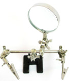 Helping Hand  Magnifier/ Magnifying Glass & Clamps Adjustable HB237 Hobby