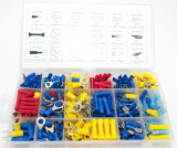 360pc Wire Terminals / Spade Ends  Assortment Kit / set Electrical  New PL312