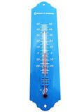Blue Metal Wall Garden Thermometer Spear & Jackson 53094B