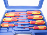 Bergen 7pc VDE Insulated Electricians Screwdriver Set Screwdrivers  in Case 1540