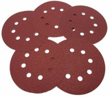 Piranha Sanding Discs 60 Grit 125mm x Pack of 5  X32027