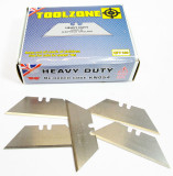 Professional 100pc Utility Knife blades "Heavy Duty" TZ KN054  Sheffield Steel