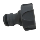 Snap Action 3/4" Threaded Tap Connector for 1/2" Hose Pipe Garden Water Hosepipe