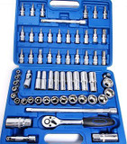 US PRO 61pc 3/8" Dr Ratchet Socket Set Hex Torx Slot Pozi Bits Metric Kit 3230