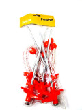 Pack of 5 Pyramid Plastic TENSION awning tent fishing bivvi peg pegs (5) A7697
