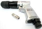 3/8" Dr Reversible Keyless Air Drill New By Bergen 8200