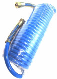 US PRO Recoil Airline Air Hose Compressor Hose With Fittings 6 Metres 8191