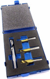 US PRO 4pc HSS Spot Weld Drill Remover Cutter Cobalt Tip 4pc 6.5mm-10mm Set 2646