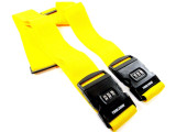  Luggage Suitcase Strap Combination Security Lock Hi Vis Yellow Adjustable x 2