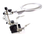 Helping Hands with LED Lights 3.5" Magnifier Magnifying Lens for Soldering HB192