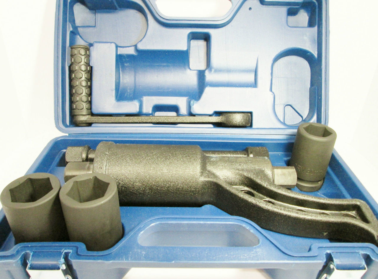 3/4" Torque Multiplier Wheel Nut Wrench 1-68 Ratio Sockets 30,32,33mm 6910 