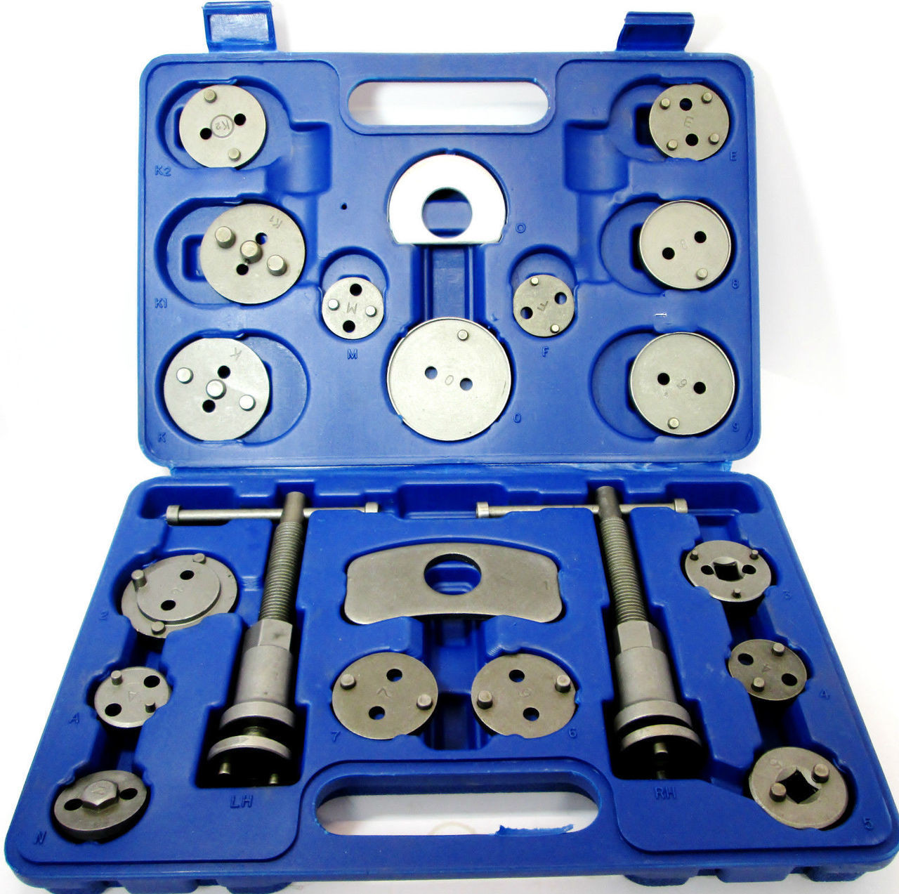 Brake / Caliper / Pad / Piston Wind Back Kit Set 21PC By US PRO 6196 Ne