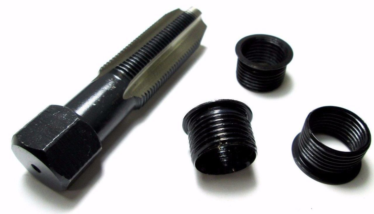 US PRO 16pc Spark Plug Thread Repair Kit M14 X 1.25 NEW 5856
