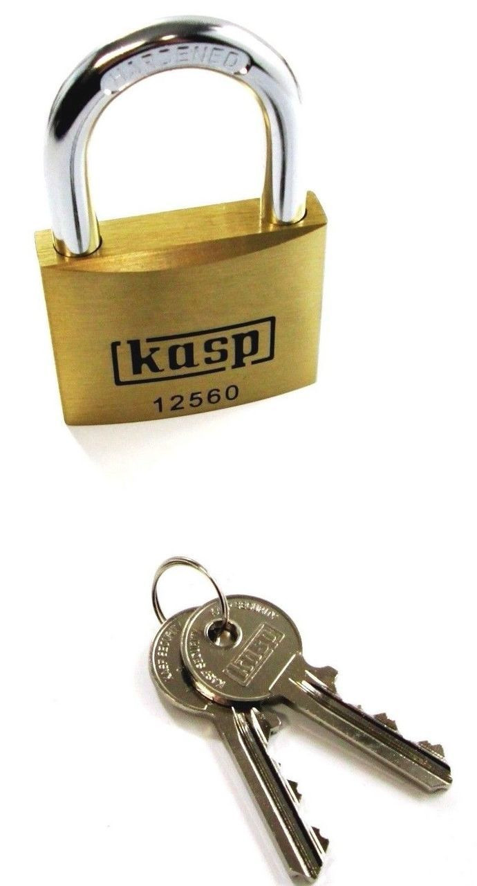 KASP Heavy Duty Premium Padlock 60mm Solid Brass Lock - 125 Series - K12560D