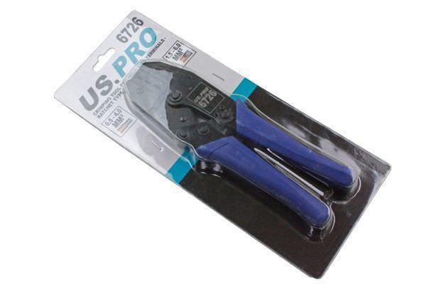 Electrical Ratchet Crimping Tool Pliers For Insulated Terminals 0.5mm - 6mm 6726 