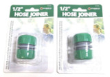 2 x Hose Joiner 1/2" Leak Proof Connector Use On Rubber Or Plastic Hose 70133C