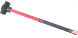 Spear & Jackson 10lb Fibreglass Shafted Sledge Hammer ,Steel Beveled Head DSH160
