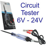 6 - 24 Volt DC Automotive Circuit Voltage Tester Electric Circuit Probe Light