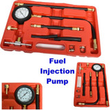 Fuel Injection Pump Pressure Test Meter Gauge Universal Tool Set CAR020