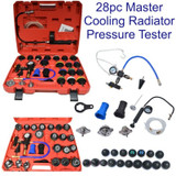 Master Cooling Radiator Pressure Kit with Vacuum Purge and Refill 28pc CAR003