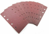 Sandpaper Sanding Sheets Pads Vewerk Hook Loop 1/3 Sander 80 Grit 8177