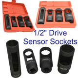 4pc SD European Type Sensor Socket Set Sockets 1/2" Drive SOC003 