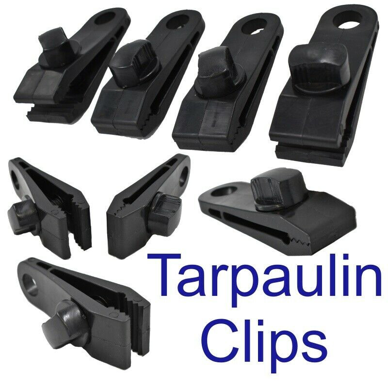 Tarpaulin Clips Clamps Sheet Clip Clamp 4pc Set TL003 