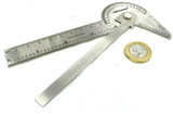 Ruler Gauge Protractor Square Multi Use Circle Divider Centre Finder CT4315