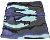 Genuine New Zealand Polo Pancho Blue Camo Scarf Snood Hat Balaclava Poncho 20 Ways To Wear