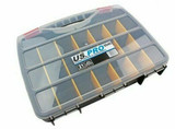 Storage Case Tool Box 21 Compartments Removable Dividers Organiser US PRO 9040