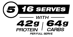 16 Serves of Mass Gainer