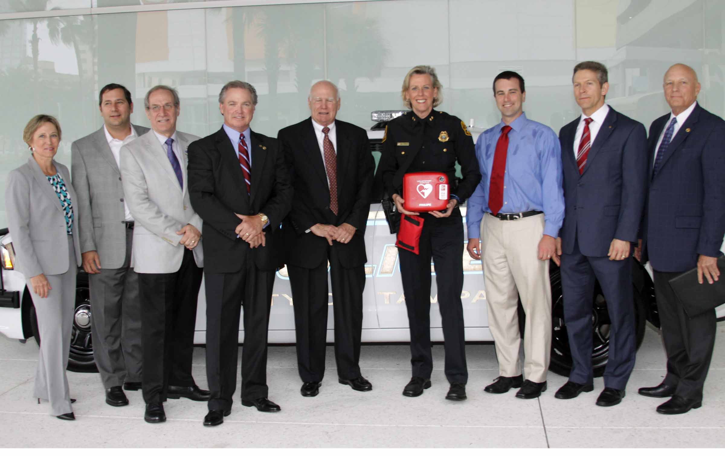 Tampa Rotary AED Donation