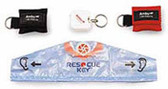 Ambu Rescue Key Chain w/Wipe & Gloves (248202)