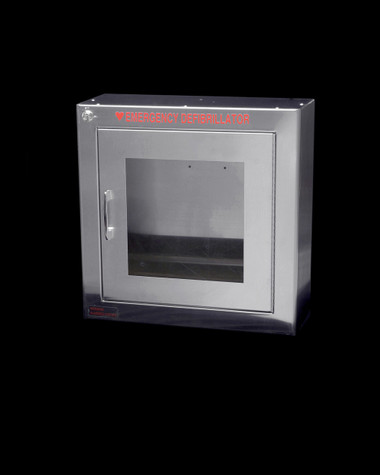 Stainless Steel AED Wall Cabinet with Alarm