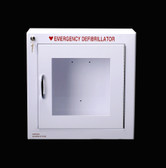 Deep AED Wall Cabinet with Alarm  & Security Connect

