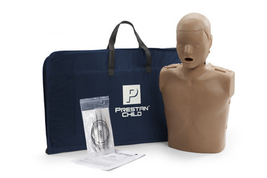 PRESTAN Child Manikin with CPR Monitor Dark Skin (PP-CM-100M-DS)