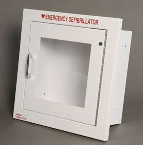 Recessed AED Wall Cabinet with Alarm