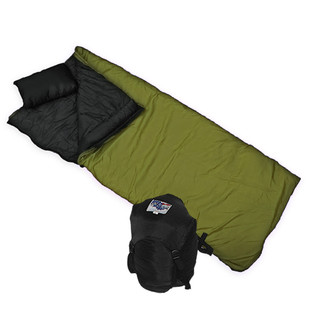 Hunter Super Light › Rectangular Sleeping Bag (Olive Drab)